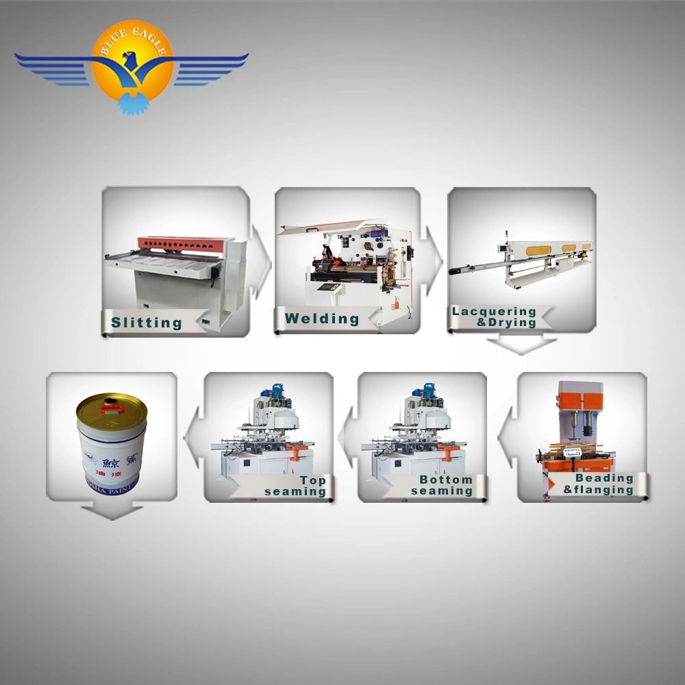 Automatic Vacuum Can Seamer for All Type of Cans for All Type of 0.1-25L Tin Can Production Line