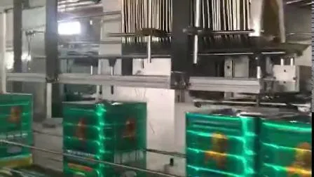 Recravadora em linha totalmente automática (máquina de costura para fabricação de latas)