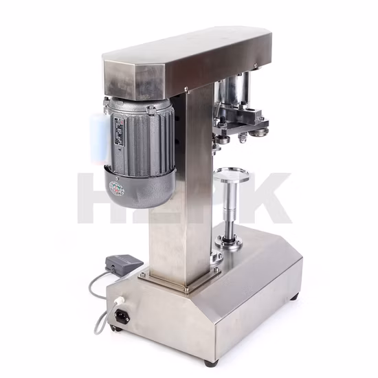 Recravadora de latas de folha de flandres semiautomática