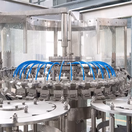 Luye 3 em 1 Garrafa PET Automática Linha de Produção de Água Potável Máquina de Envase de Enchimento de Bebidas Máquina de Envase de Envasamento de Água Mineral Pura Seladora