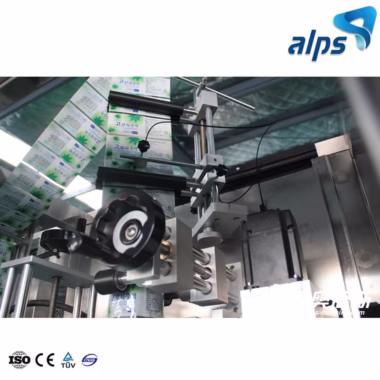 Máquina automática de plástico para suco de água e etiqueta em PVC com manga termo retrátil