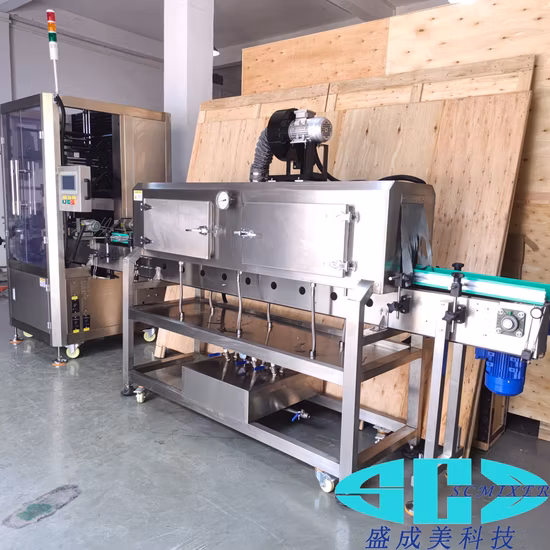 Máquina de embalagem e encolhimento de etiquetas TB-150